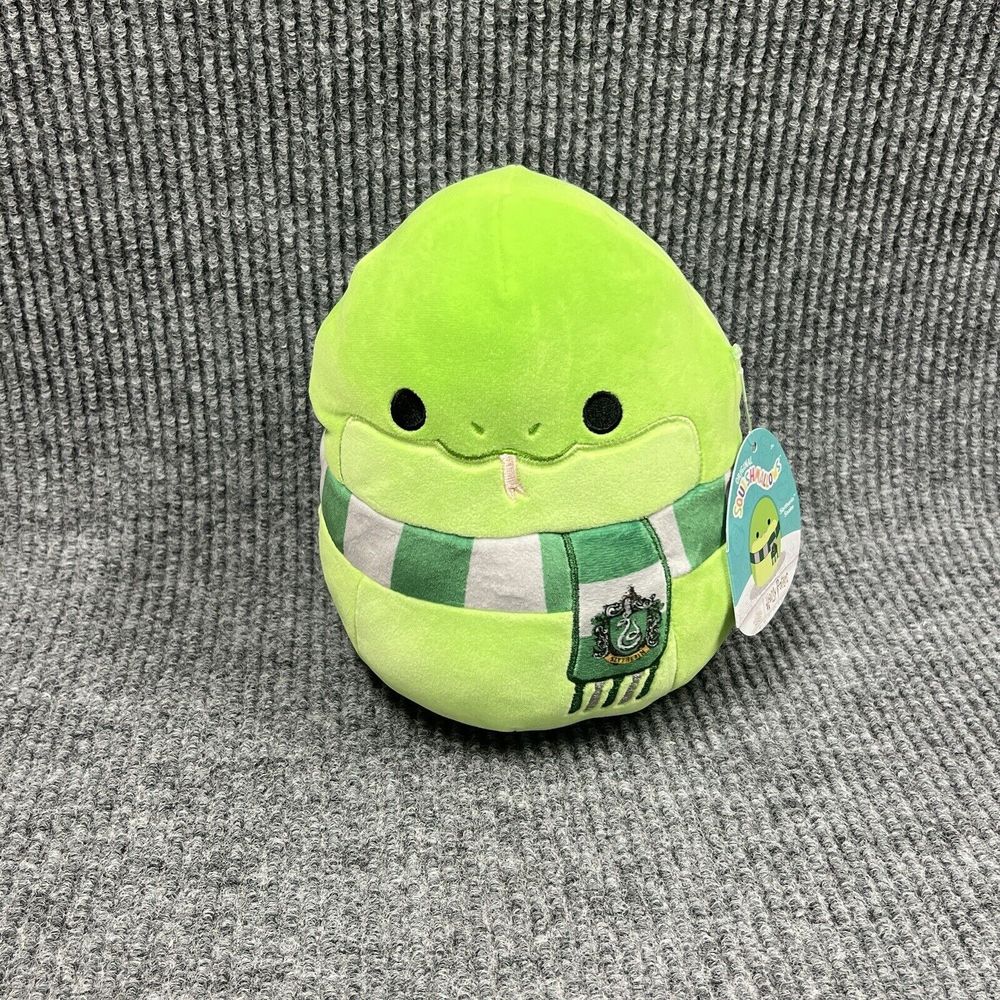 Squishmallows Harry Potter Hogwarts‎ House SLYTHERIN SNAKE 8" Plush Stuffed NWT